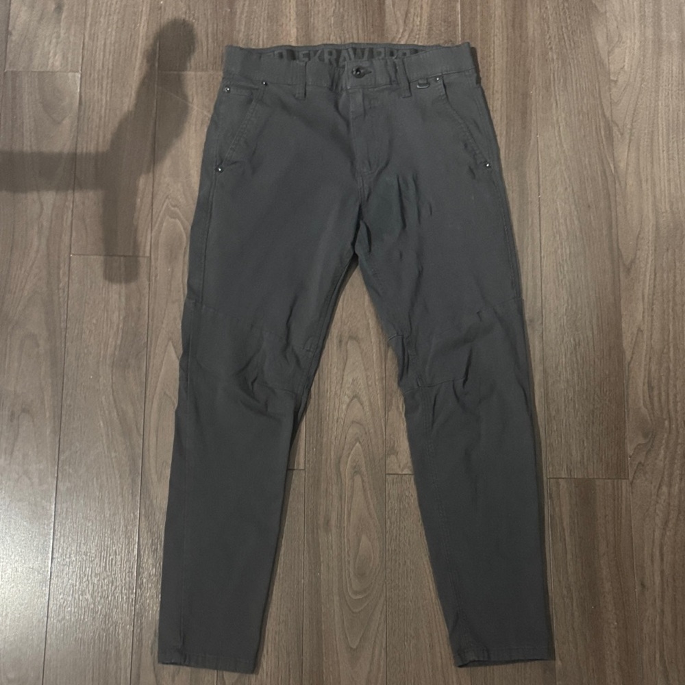 Men's Charcoal Chinos
